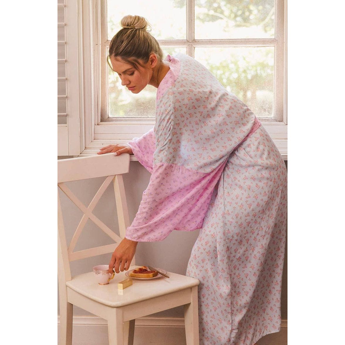 Cottage Robe ~ Periwinkle