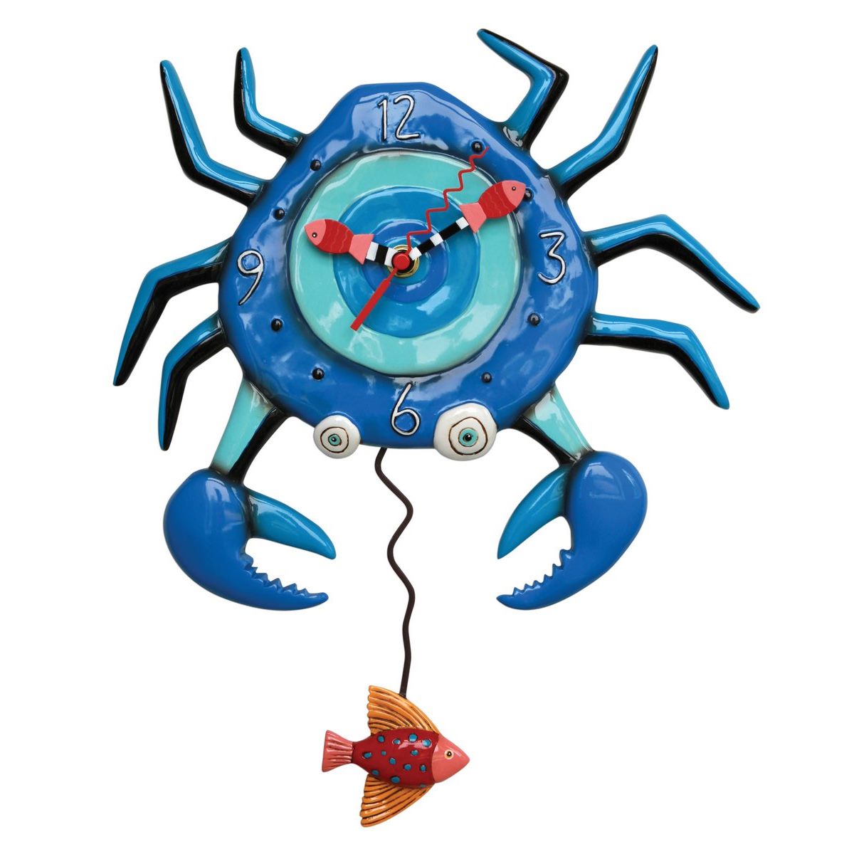 "Blue Crab" clock