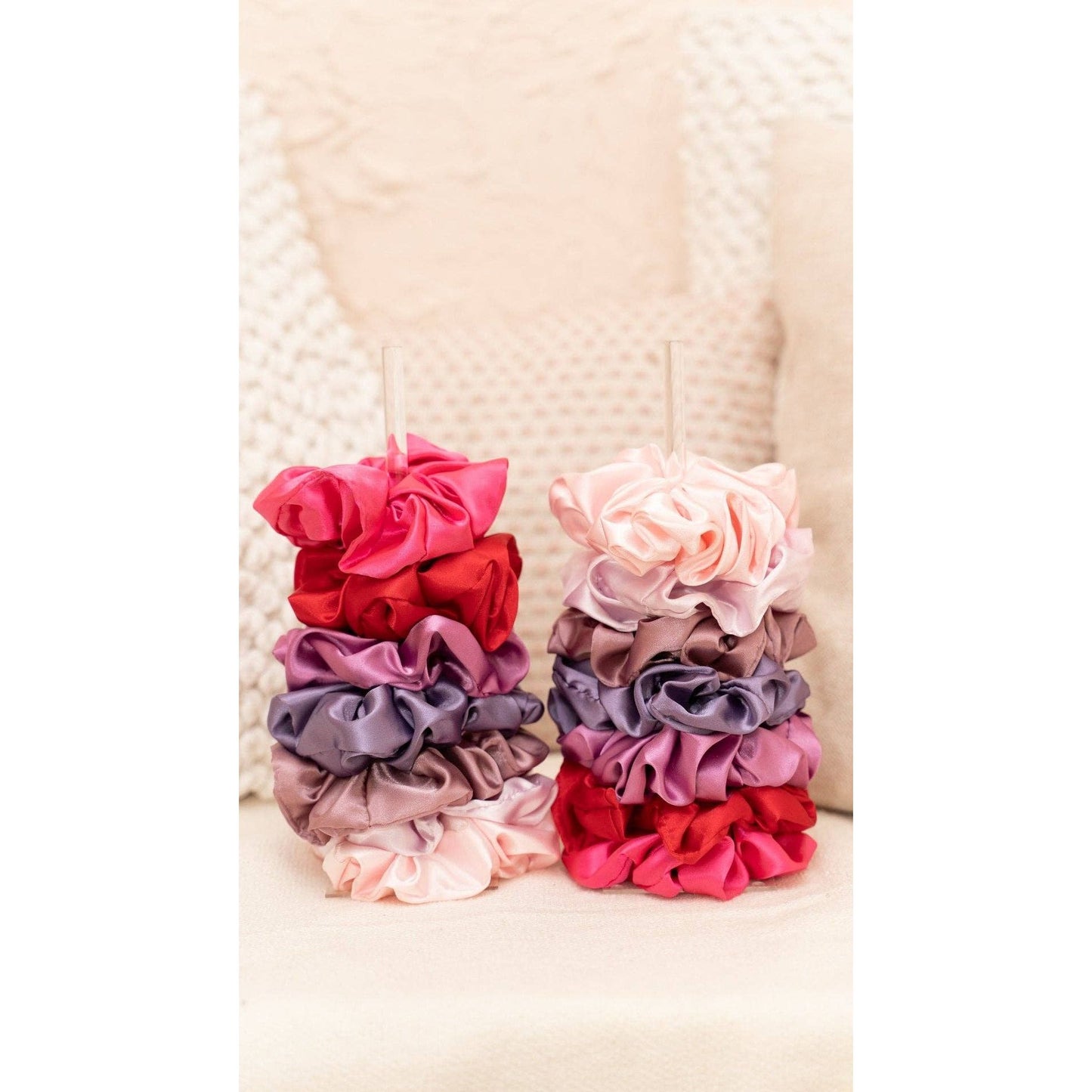 Beyond Scrunchies - IRIS - Mulberry Silk Scrunchie