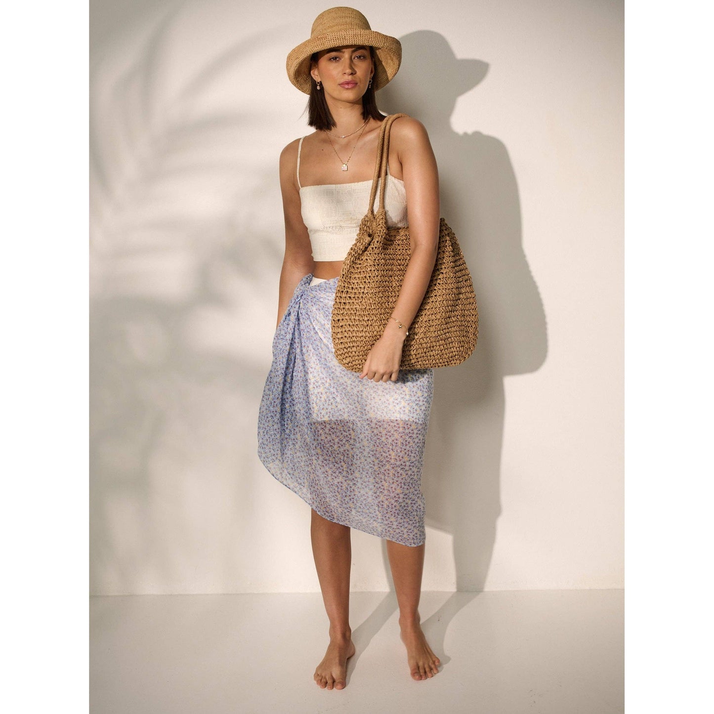 Solana Summer Beach Bag in Tan