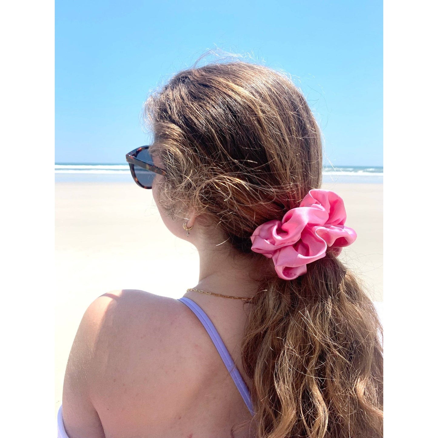 Beyond Scrunchies - BLOSSOM - Mulberry Silk Scrunchie