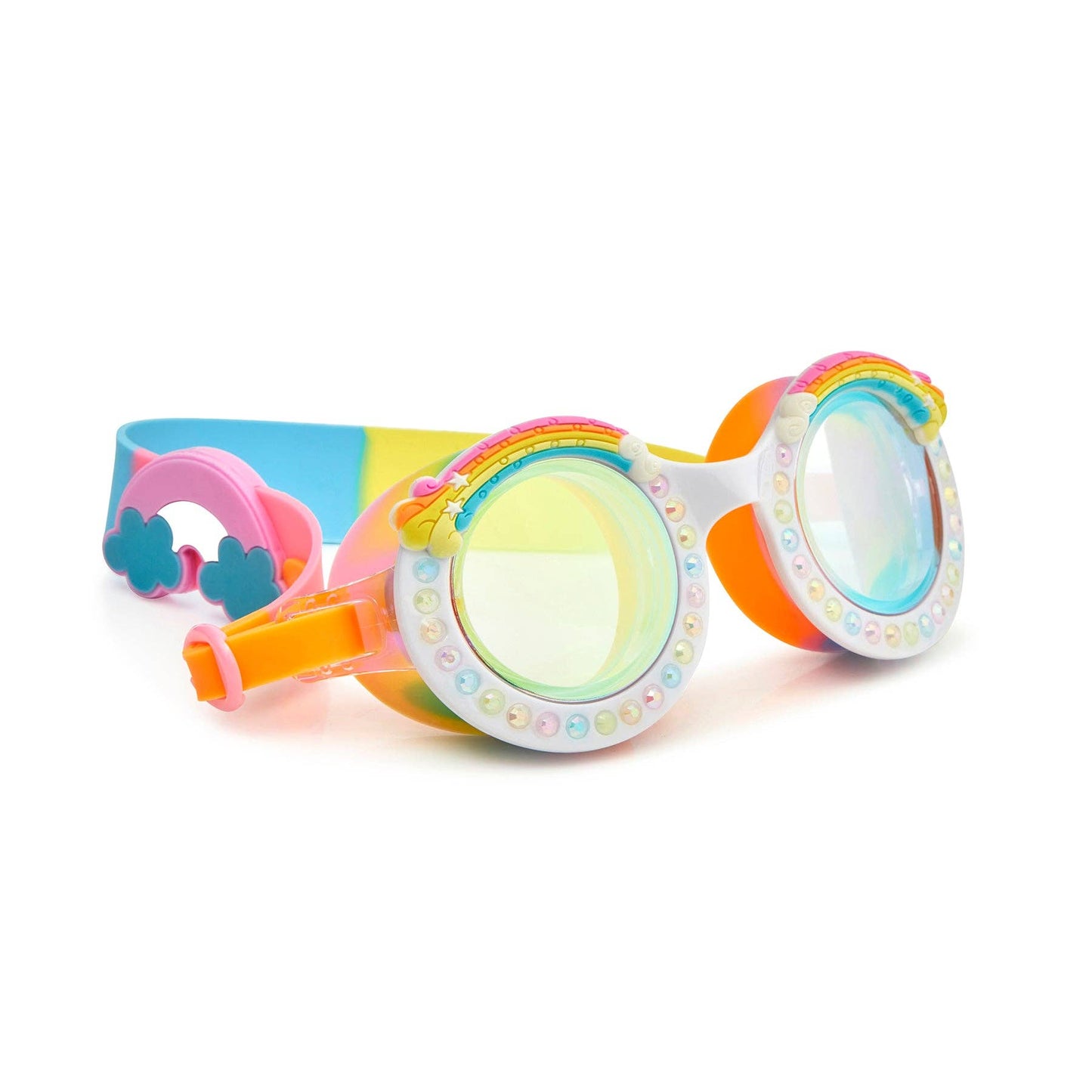 Rainbow Good Vibes Swim Goggles