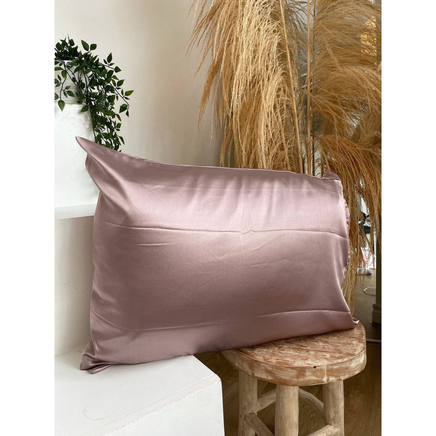 Beyond Scrunchies - 1 SILK PILLOWCASE - Haven
