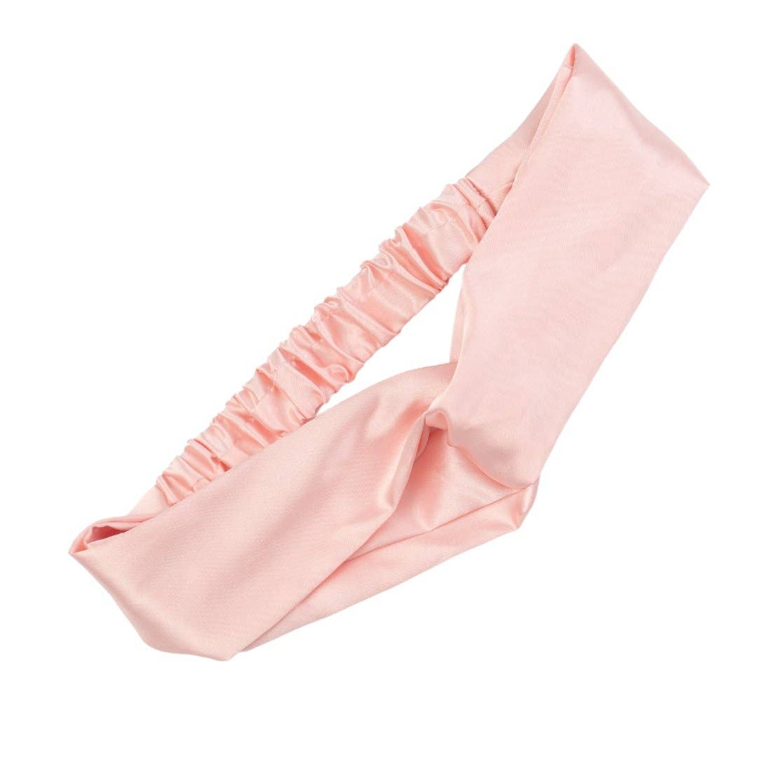 Beyond Scrunchies - SILK HEADBAND - ROSE