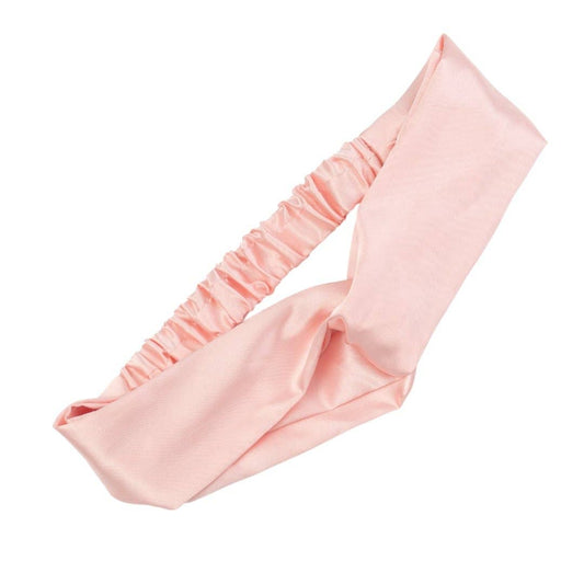 Beyond Scrunchies - SILK HEADBAND - ROSE