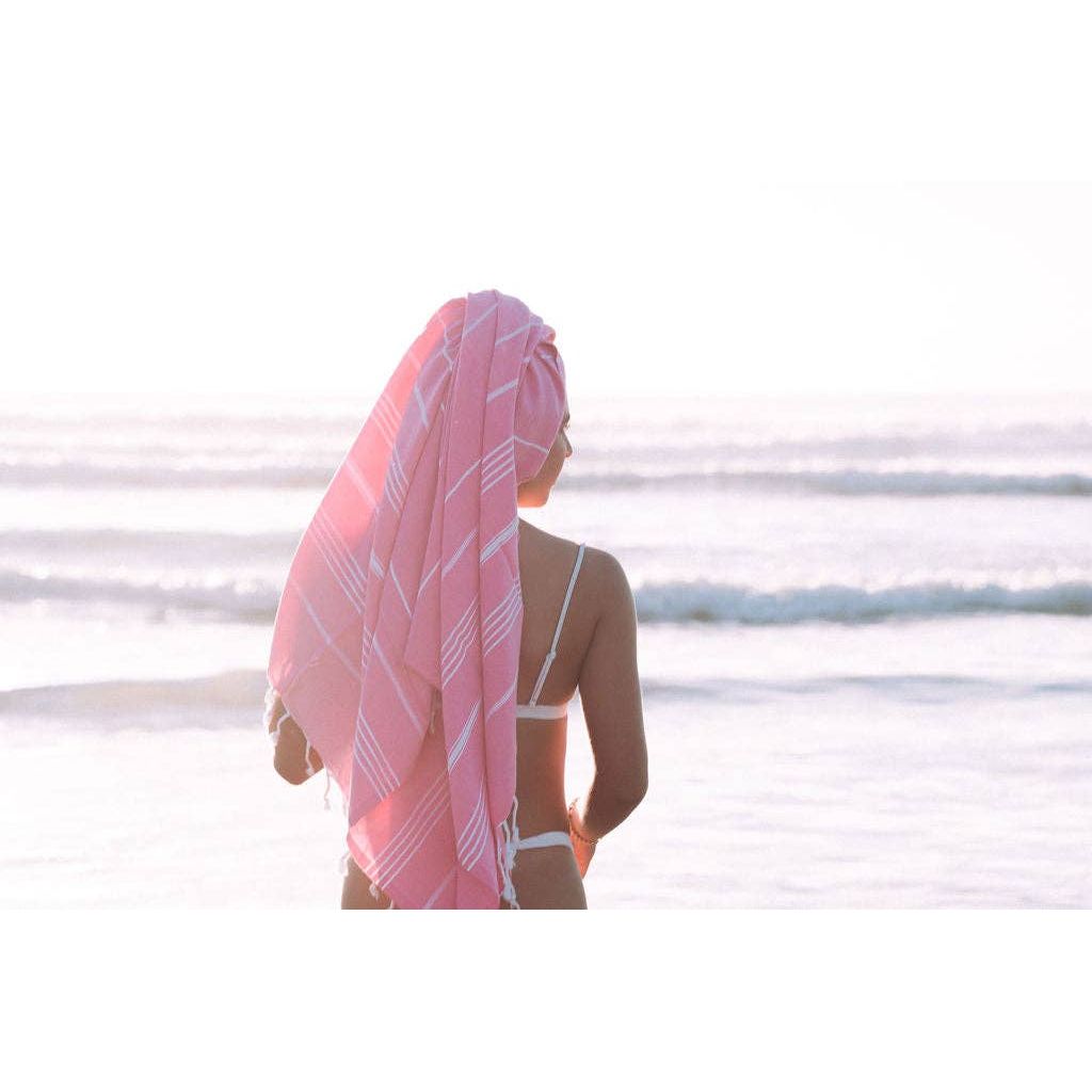 Classic Pink Turkish Towel