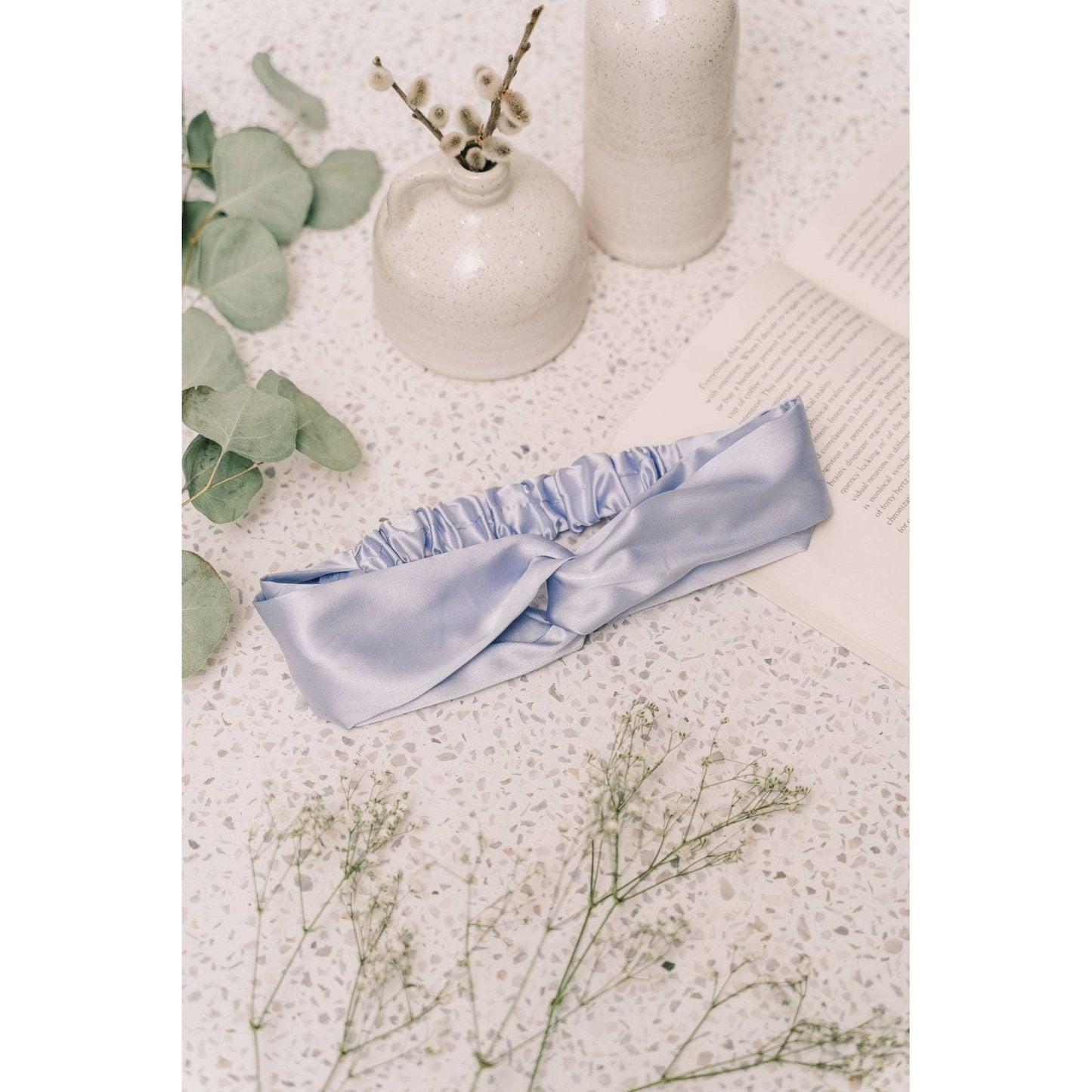 Beyond Scrunchies - SILK HEADBAND - LAVENDER