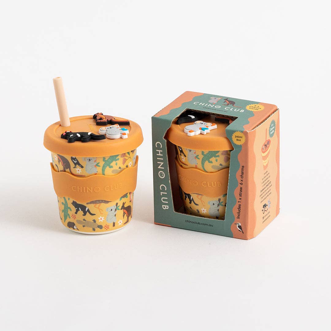 Chino Club - Aussie Animal Chino Charm Cup 8oz