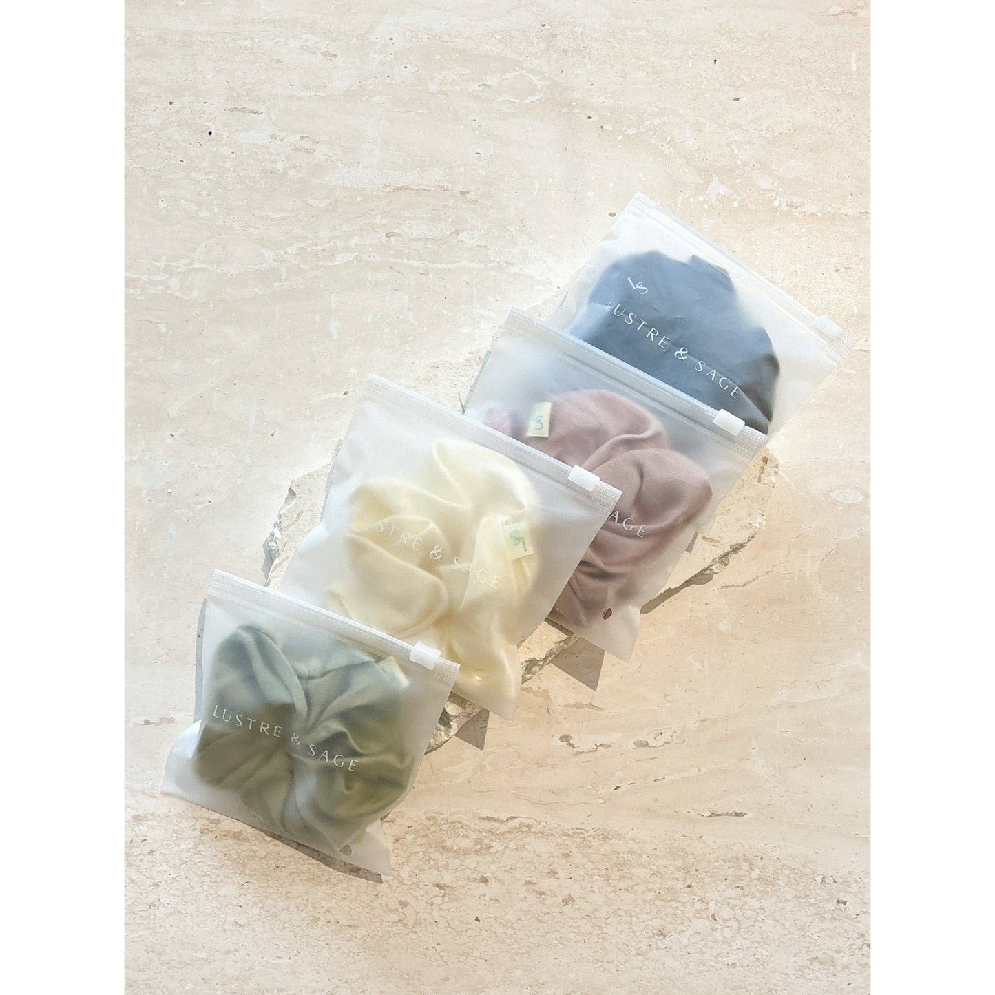 Silk Scrunchie in Sage