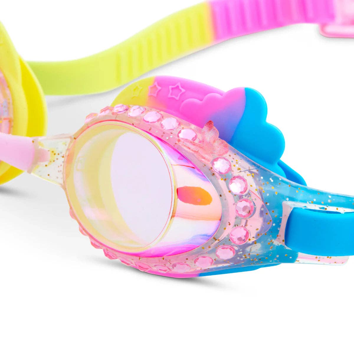 Colour full Clouds Swim Goggles