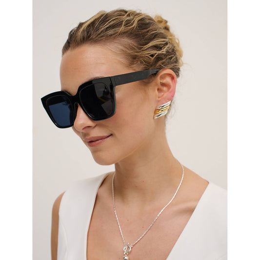 Maree Oversized Sunglasses Black