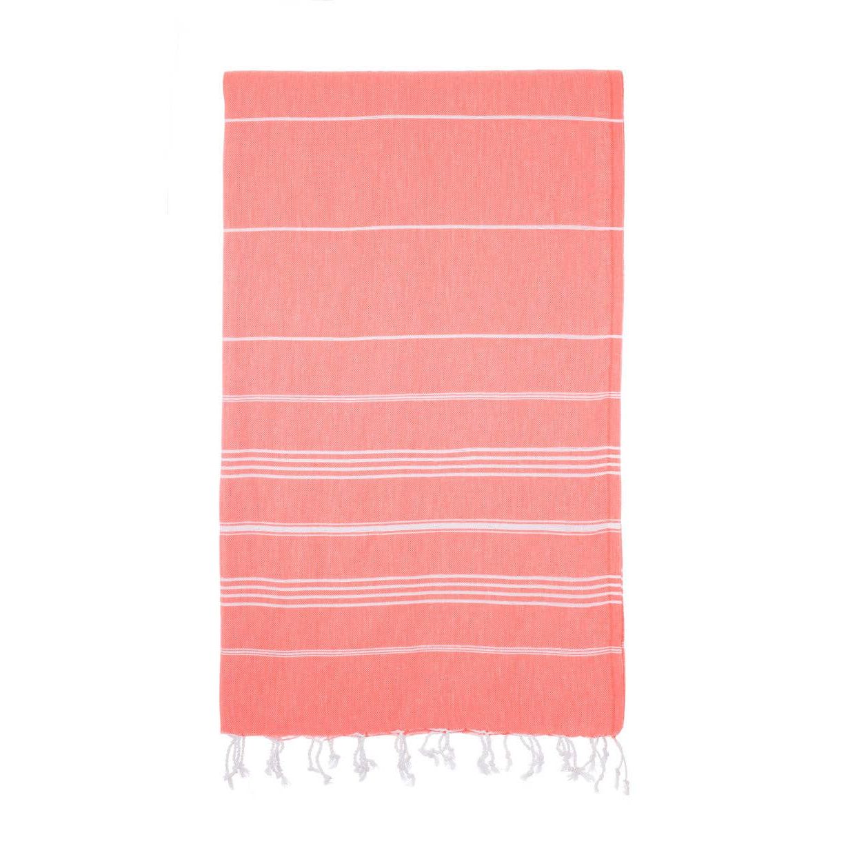 Classic Coral Turkish Towel