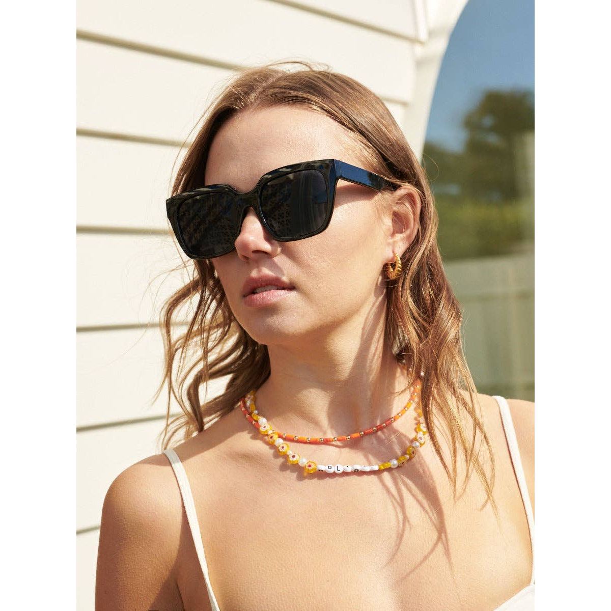 Maree Oversized Sunglasses Black