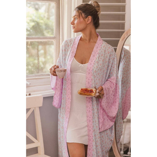 Cottage Robe ~ Periwinkle