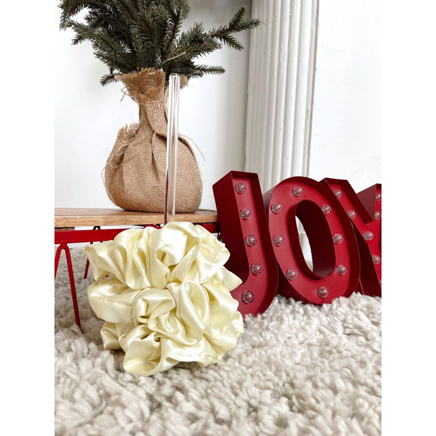 Beyond Scrunchies - BUTTER - Mulberry Silk Scrunchie