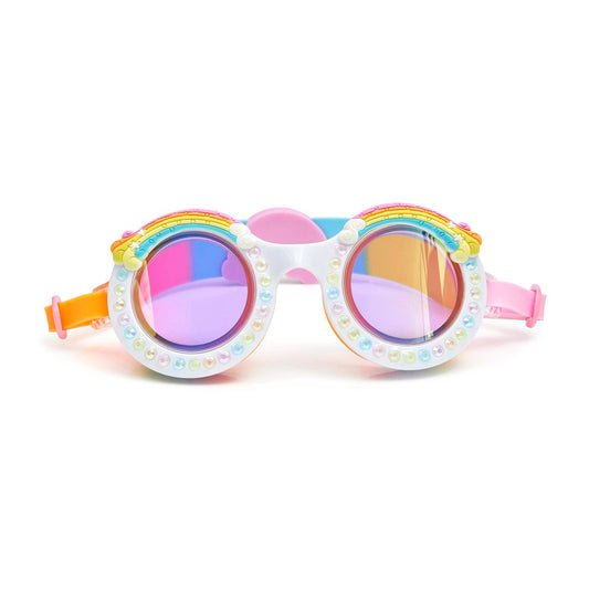 Rainbow Good Vibes Swim Goggles