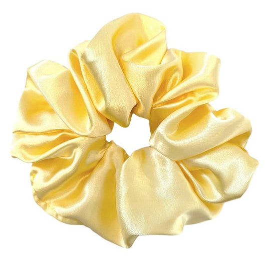 Beyond Scrunchies - LEMON - Mulberry Silk Scrunchie