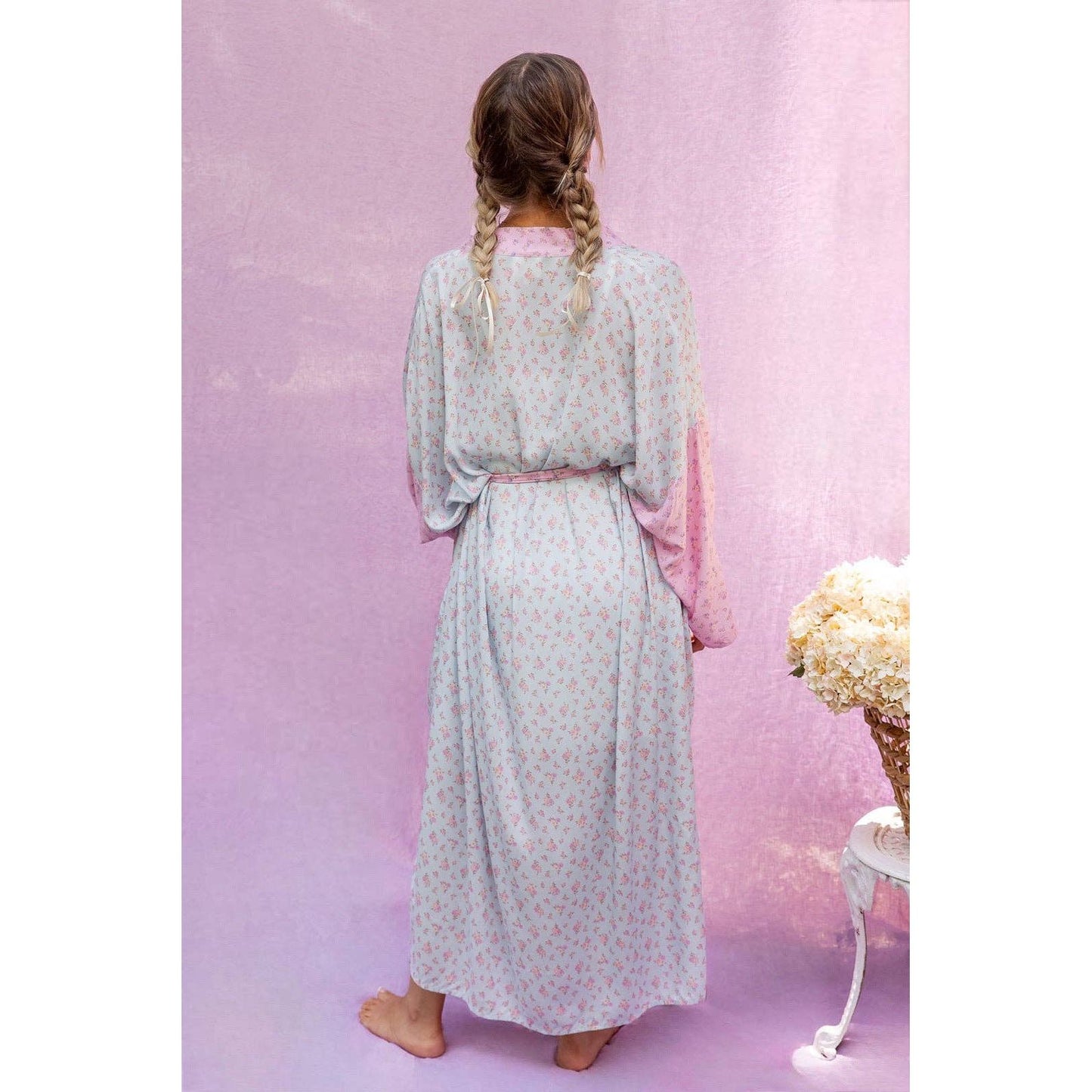 Cottage Robe ~ Periwinkle