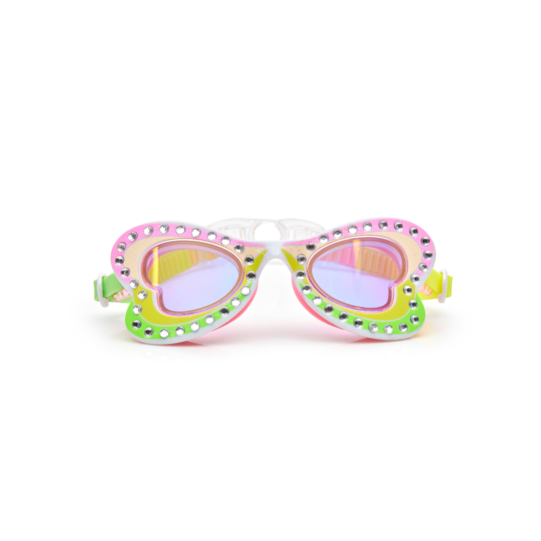 Butterfly Pink Lemonade Swim Goggles