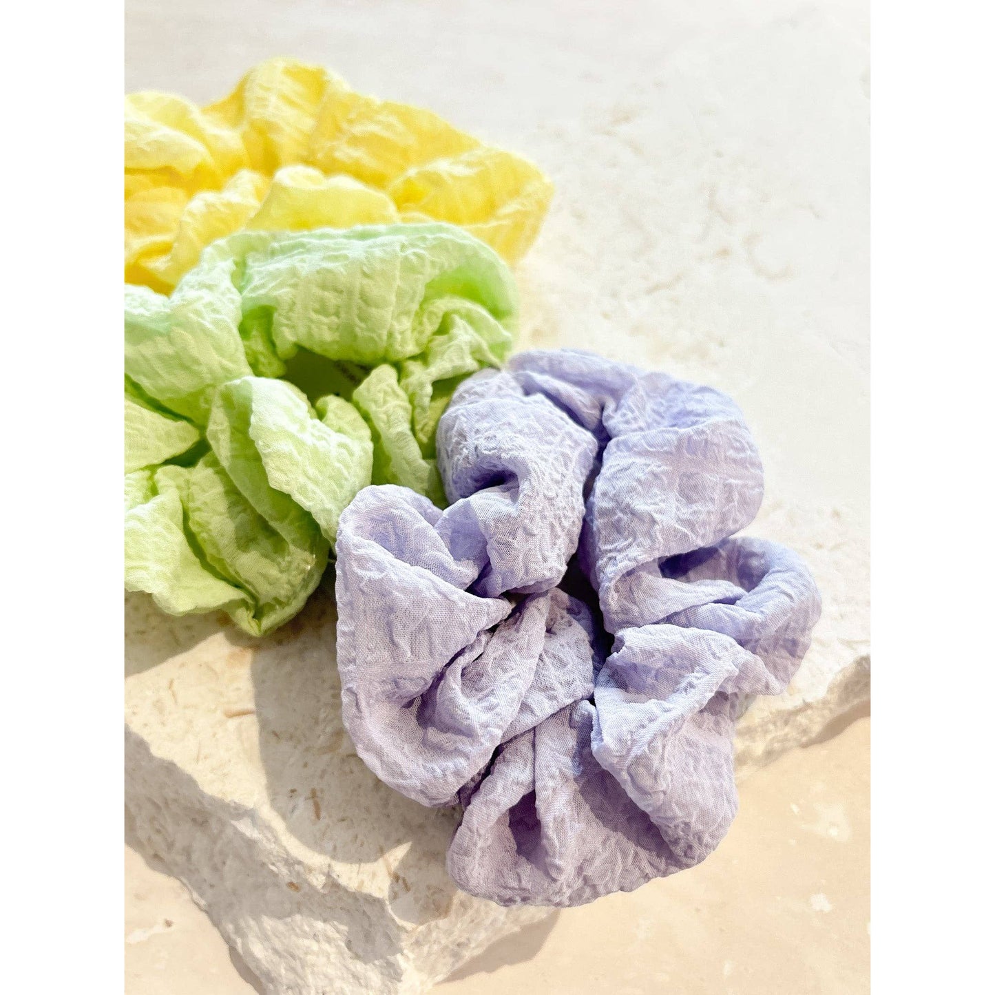 Summer Scrunchies 3 Pack Set