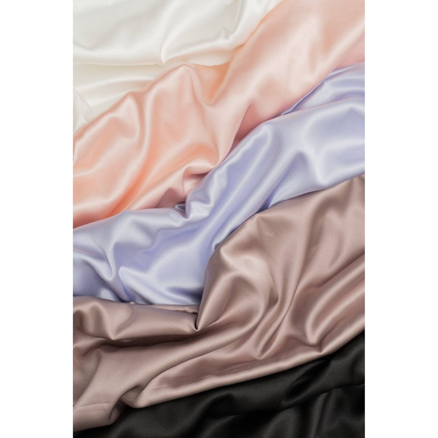 Beyond Scrunchies - 1 SILK PILLOWCASE - Milk