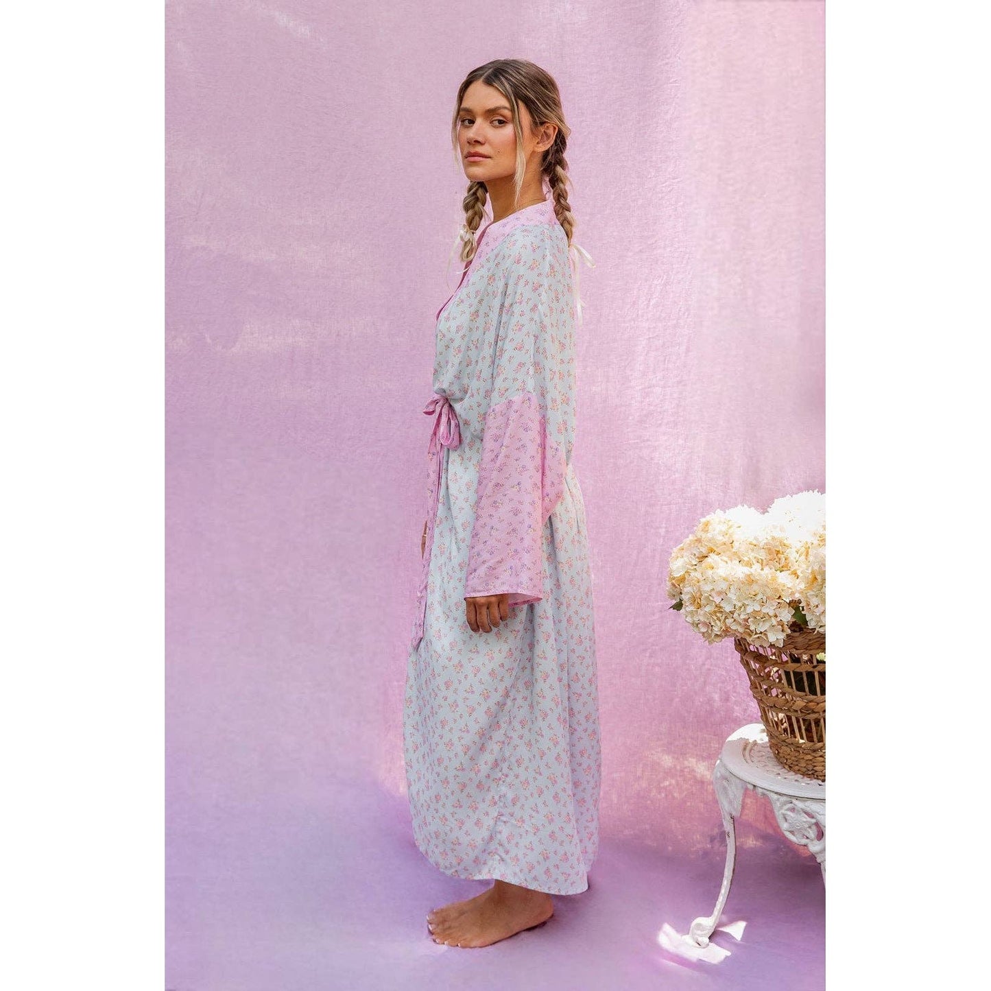 Cottage Robe ~ Periwinkle