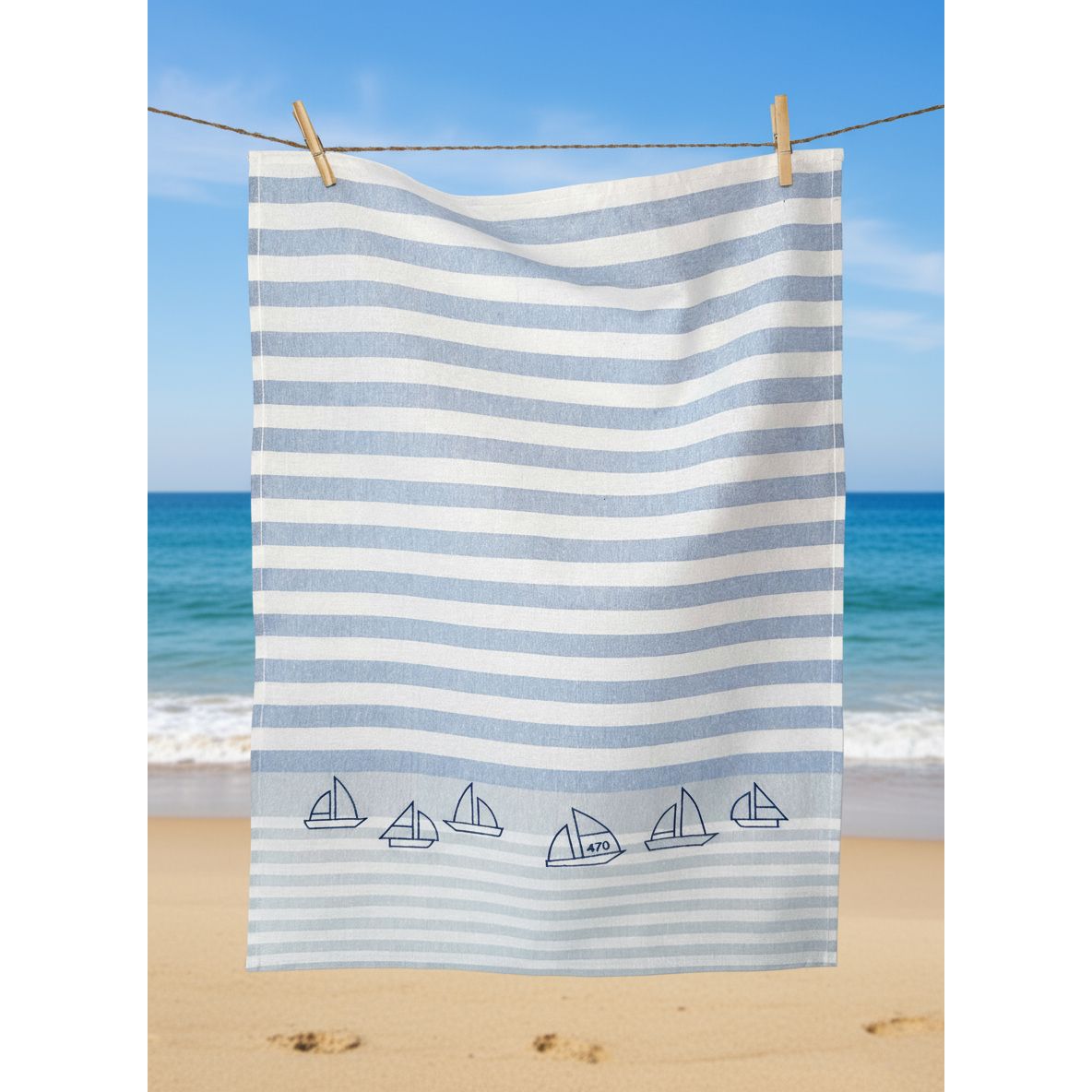 Regatta Tea Towel