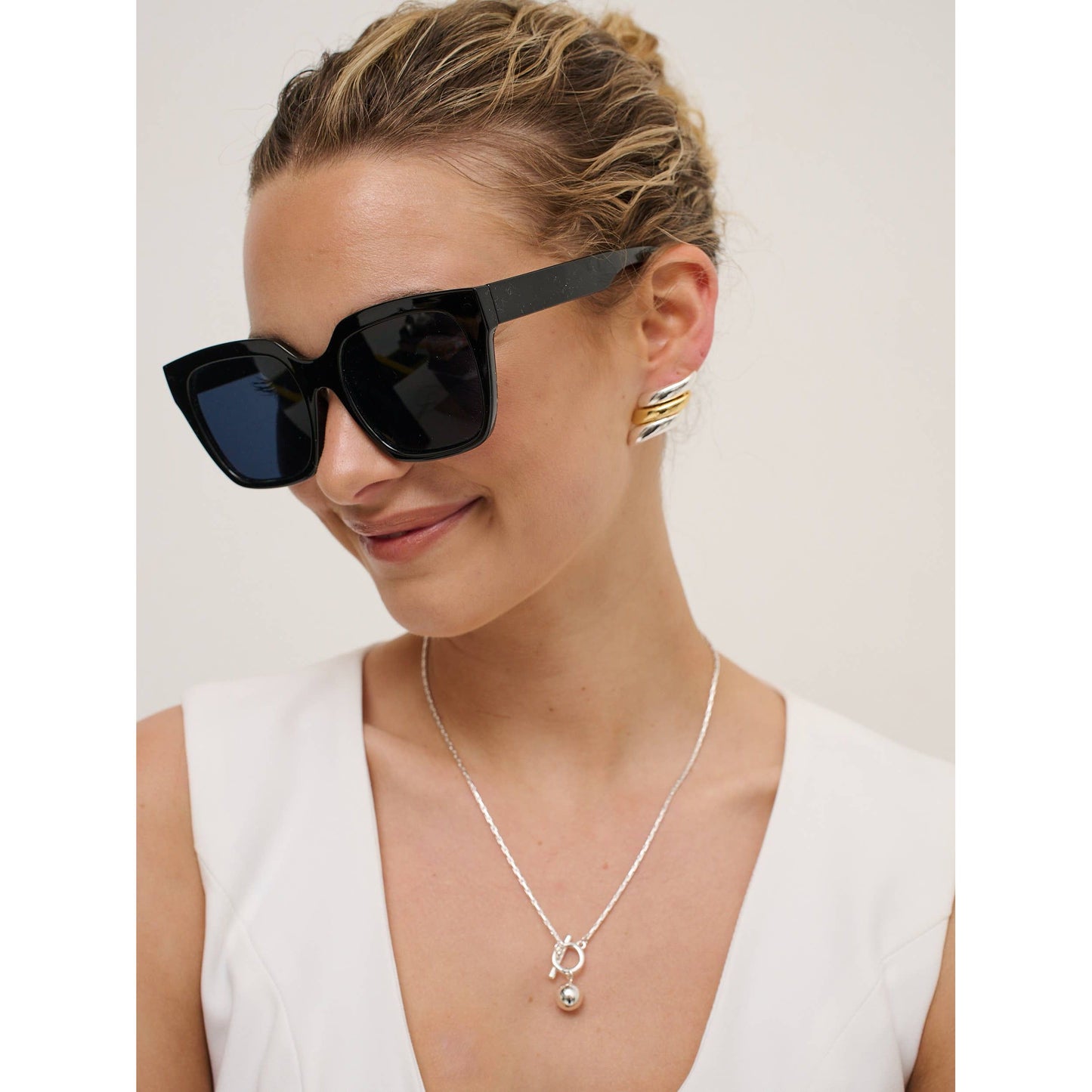 Maree Oversized Sunglasses Tortoiseshell