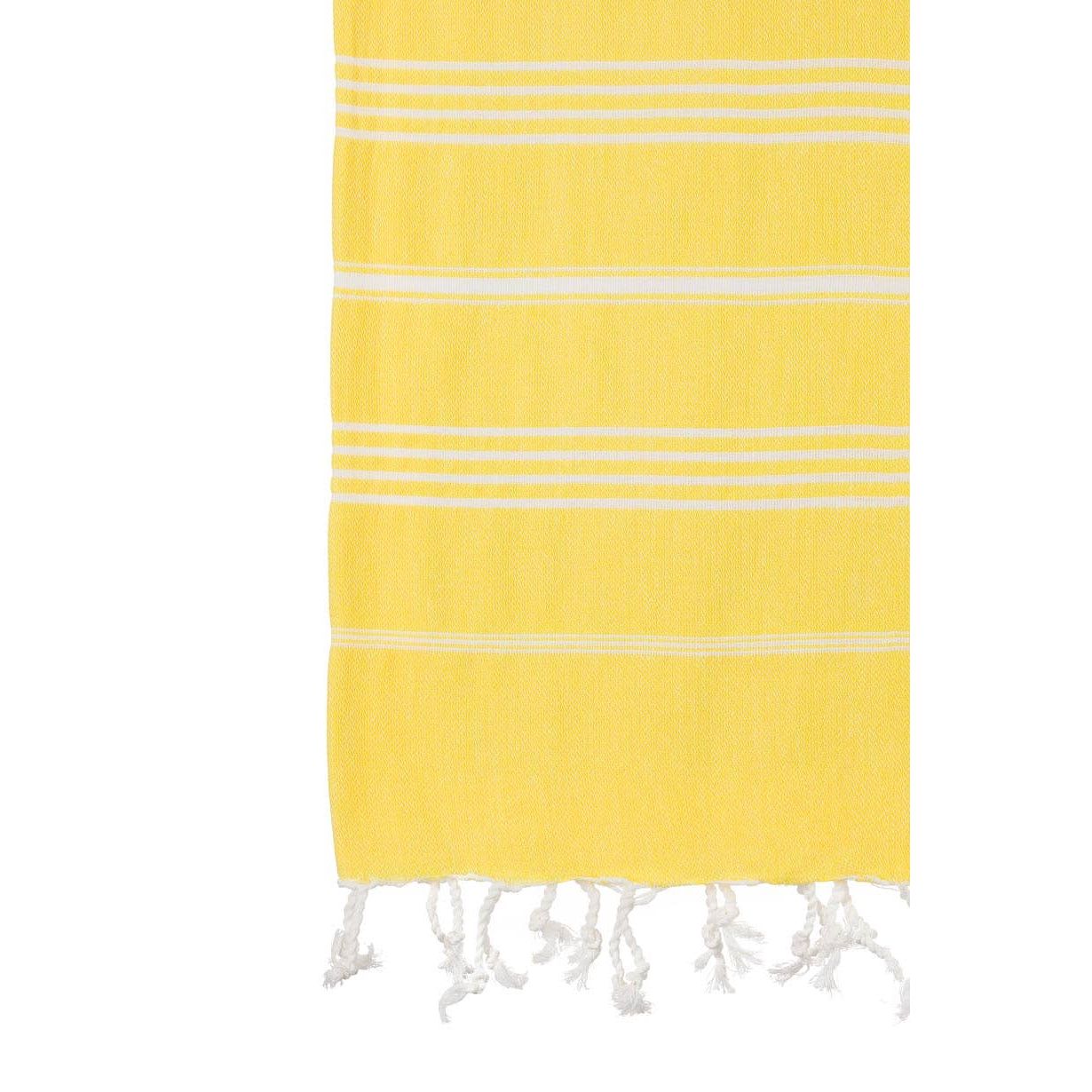 Classic Bright Yellow Turkish Towel