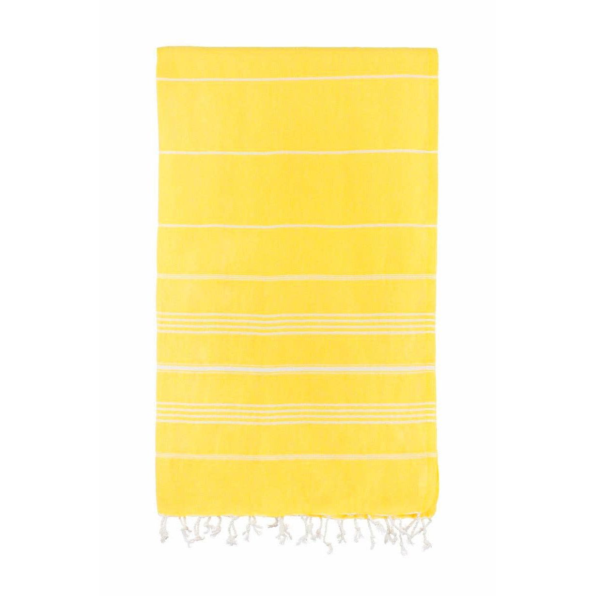 Classic Bright Yellow Turkish Towel