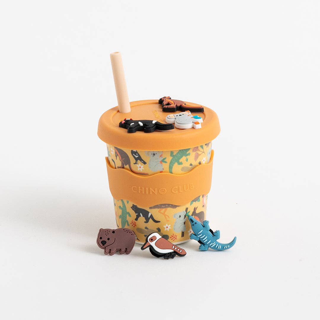 Chino Club - Aussie Animal Chino Charm Cup 8oz