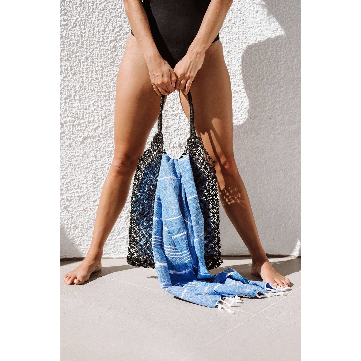 Classic Royal Blue Turkish Towel