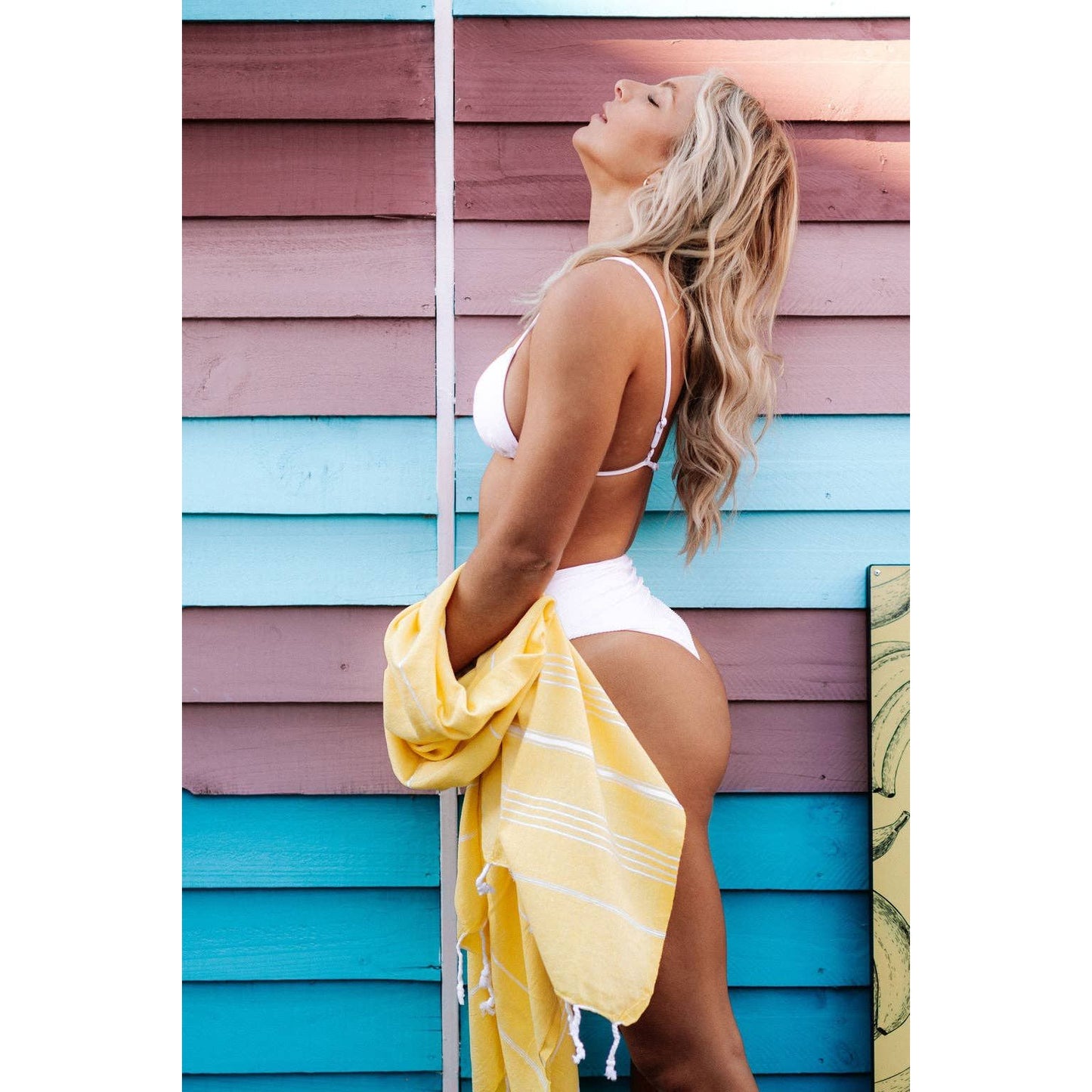 Classic Bright Yellow Turkish Towel
