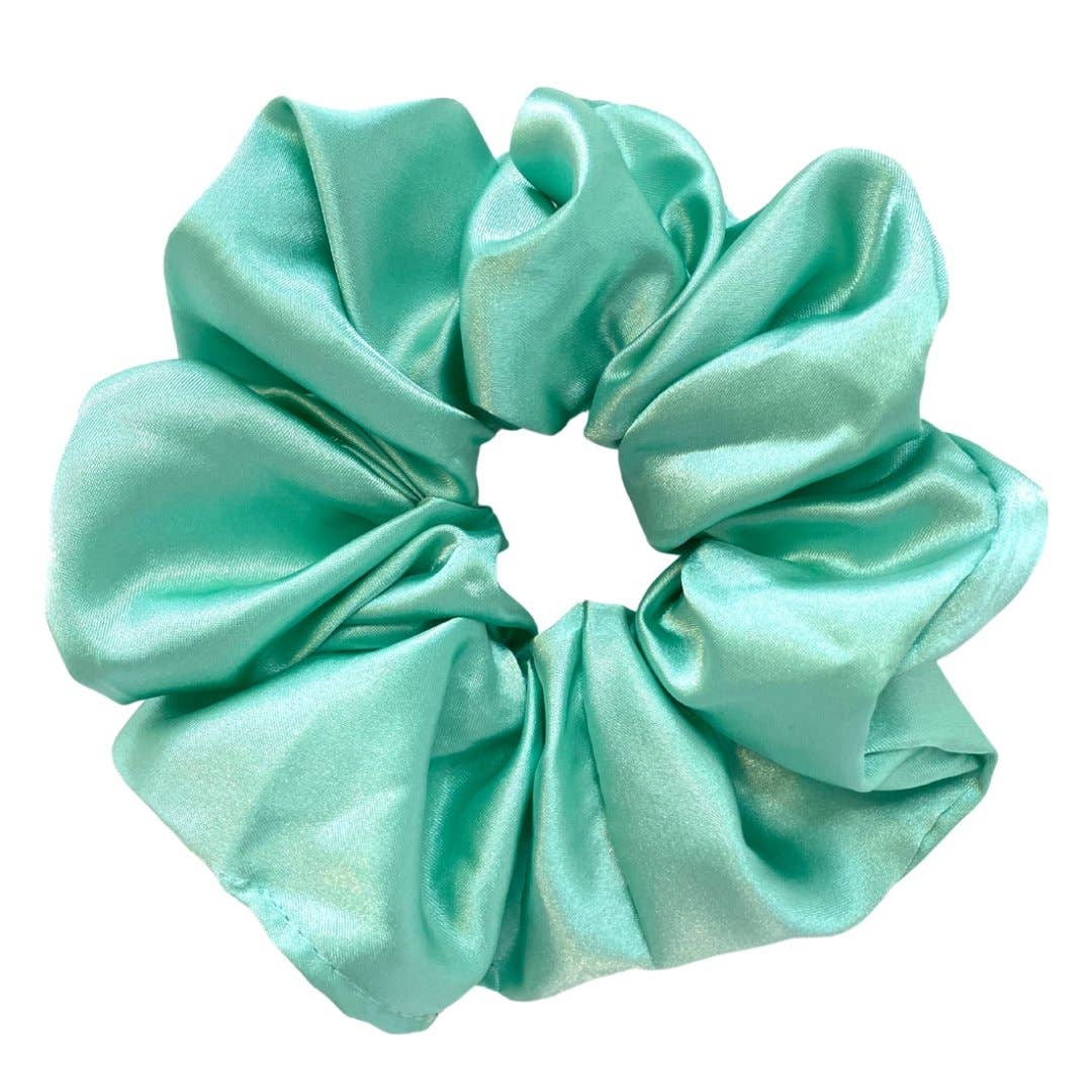 Beyond Scrunchies - SEA FOAM - Mulberry Silk Scrunchie