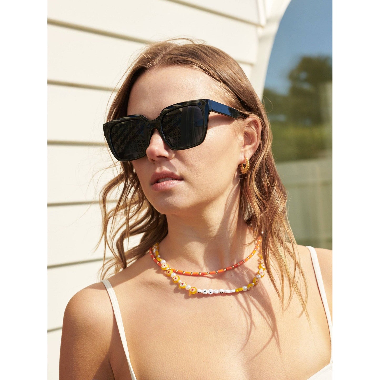 Maree Oversized Sunglasses Black