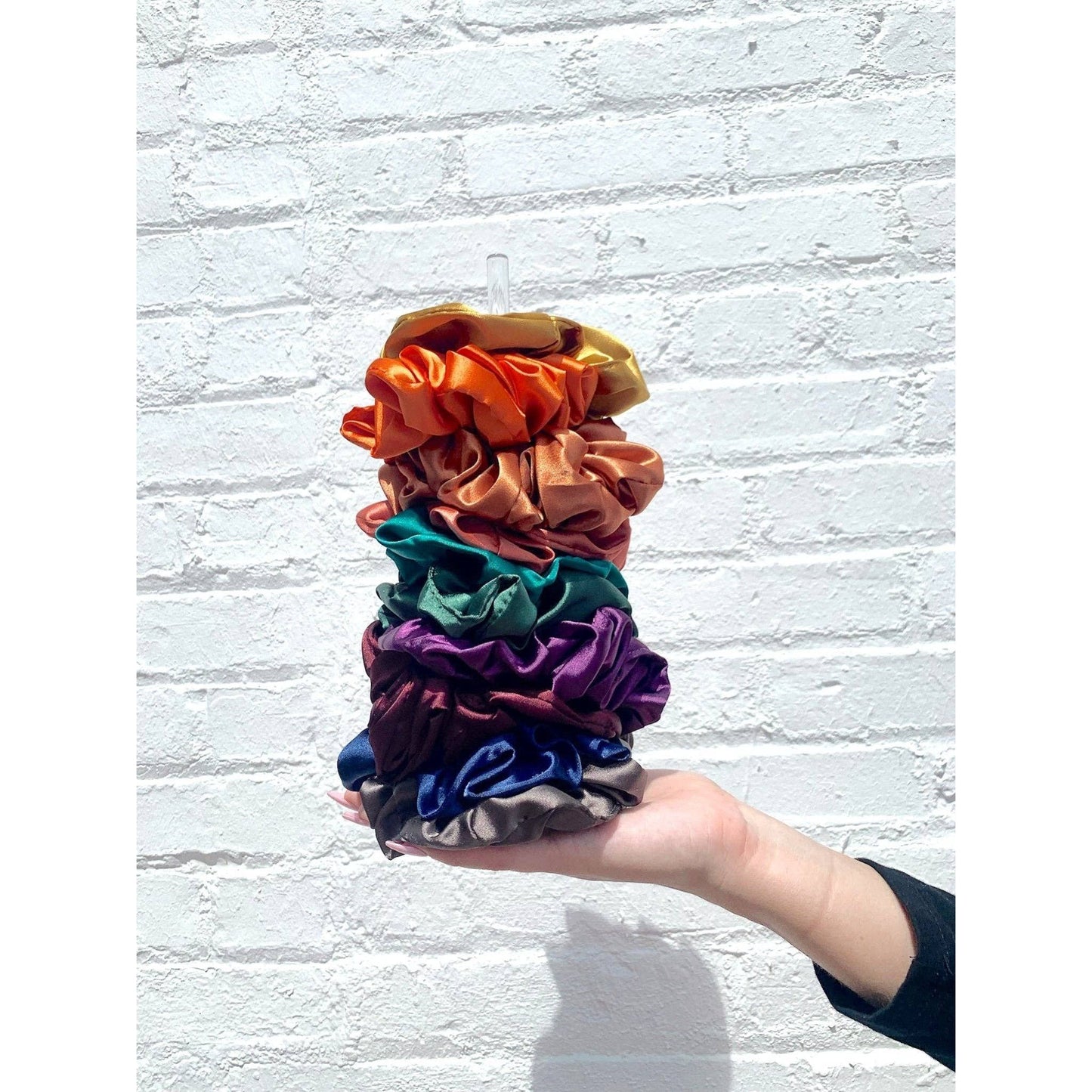 Beyond Scrunchies - JADE - Mulberry Silk Scrunchie