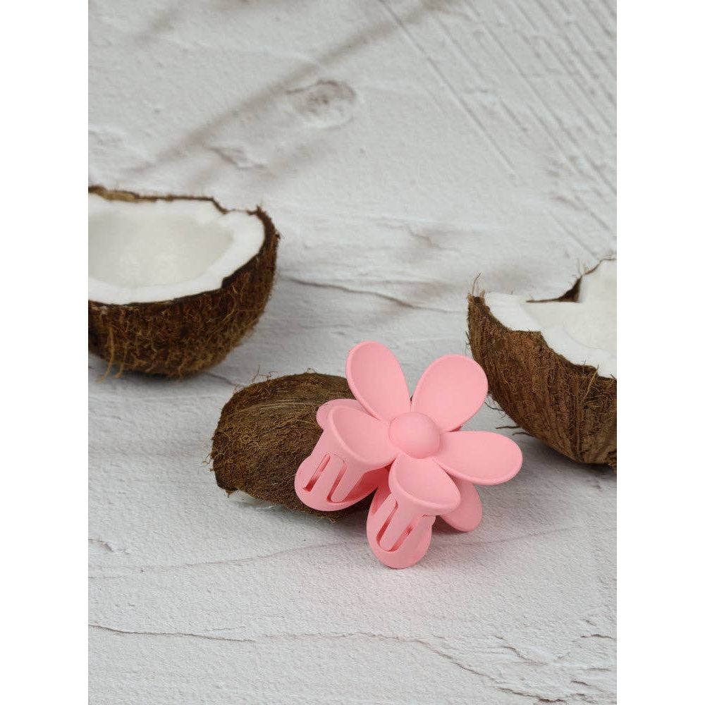 Claw Clip - Flower - Blush