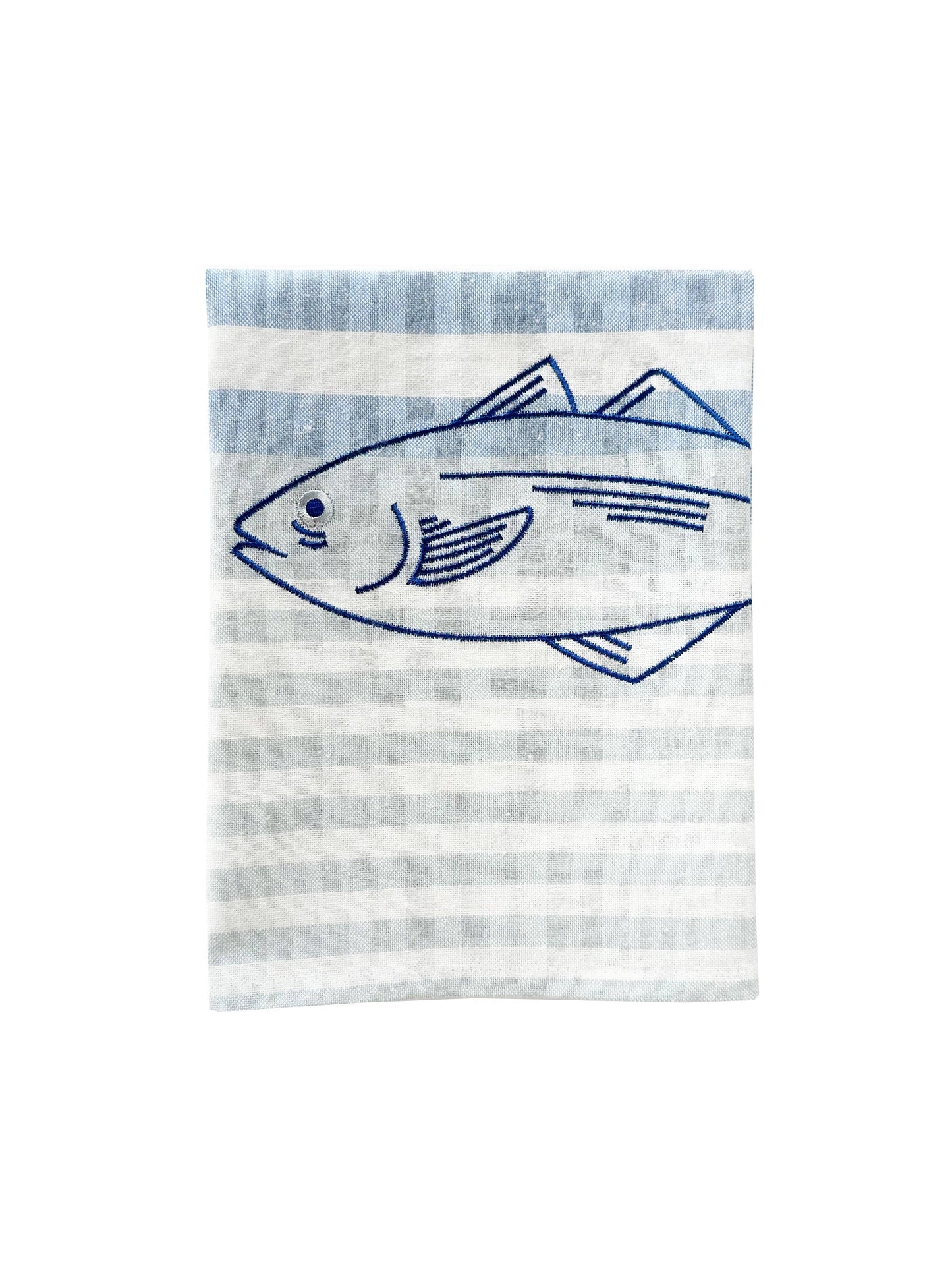 Salmon Tea Towel