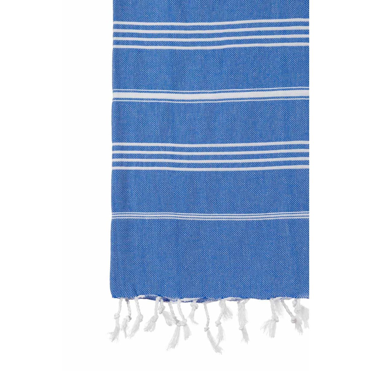 Classic Royal Blue Turkish Towel