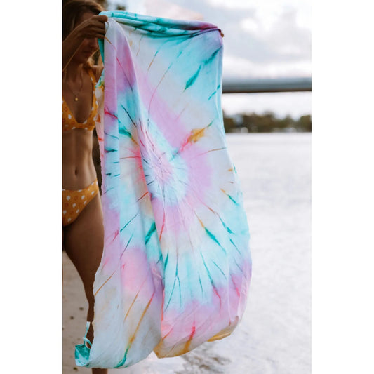 Tie Dye Candy Turkish Towel