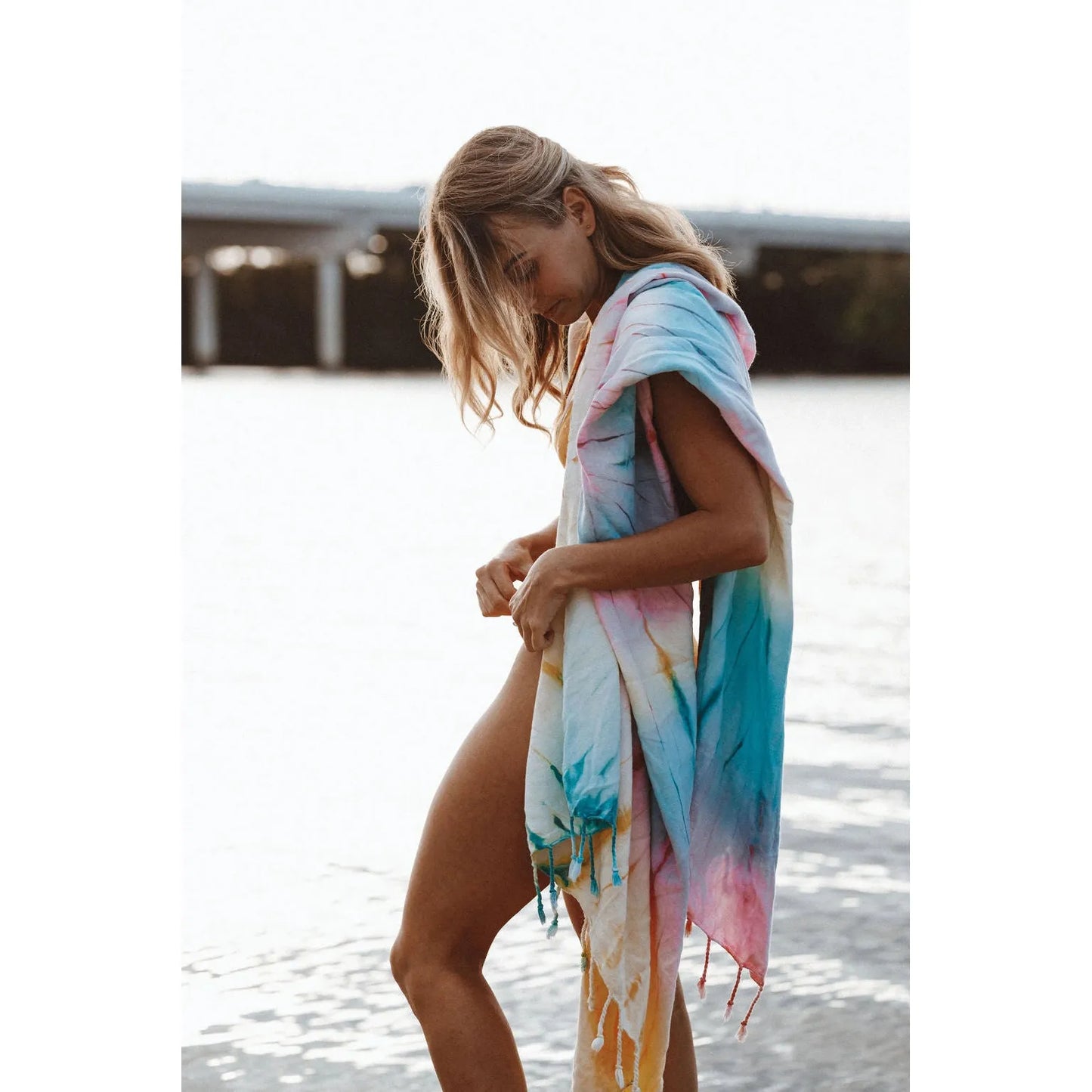 Tie Dye Candy Turkish Towel