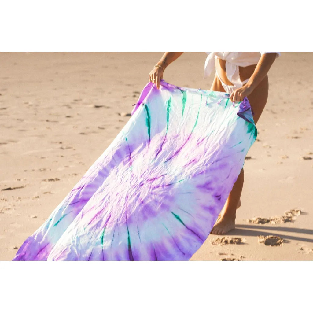 Tie Dye Pastel Turkish Towel