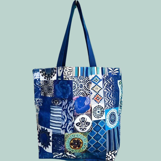 Canvas Bag - Blue Nomad