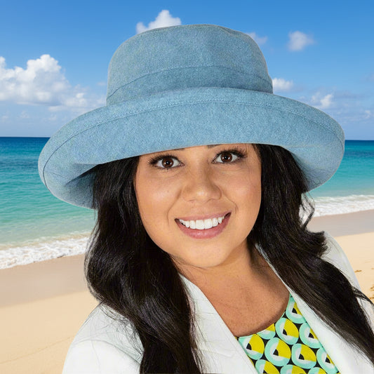 DENIM BLUE 58CM (M/L) - ESSENTIAL TRAVELLER