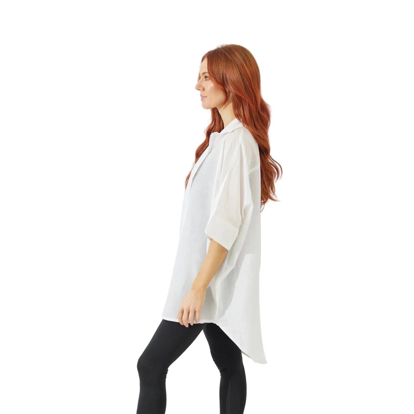 Noosa Shirt - White: S/M