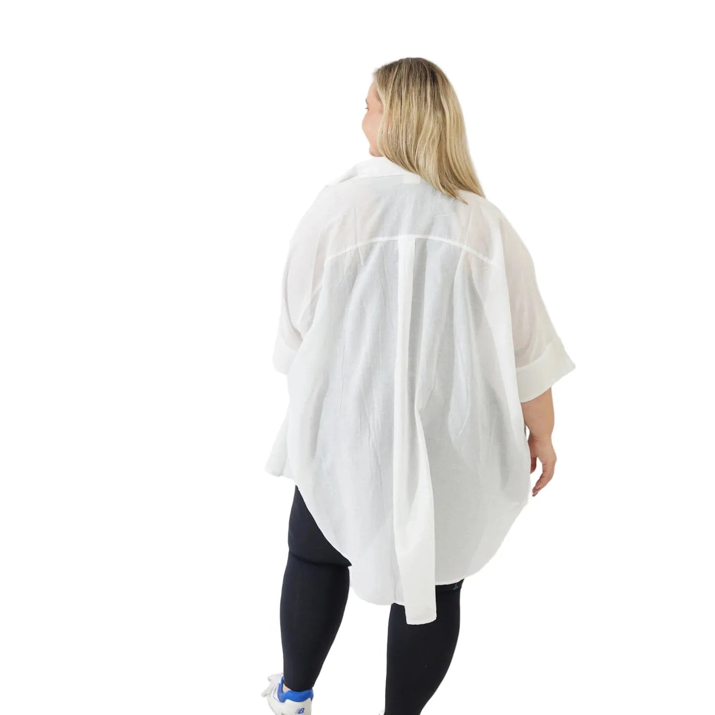 Noosa Shirt - White: L/XL