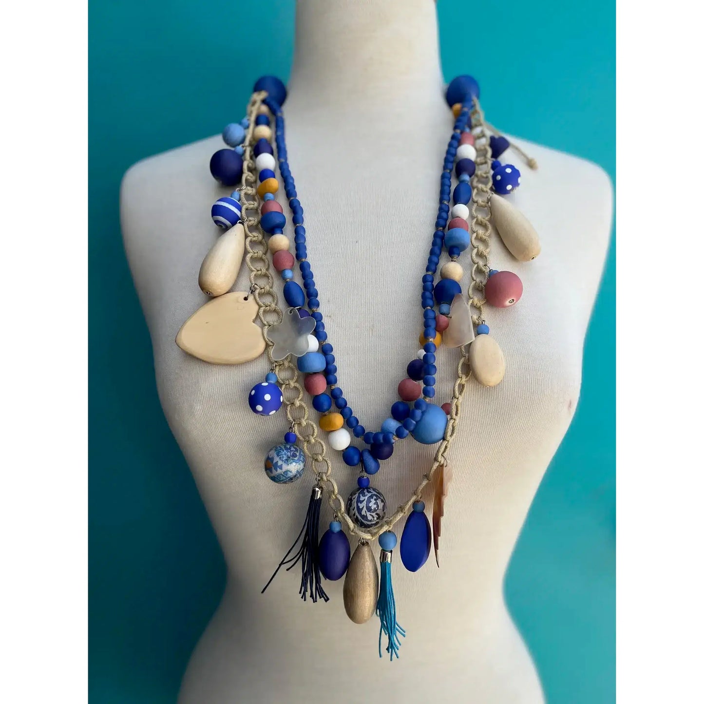 Ibiza Necklace - Nomad Blue