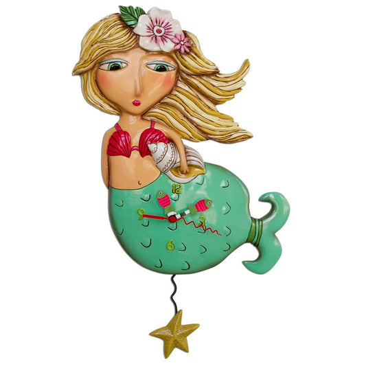 "Shelley Mermaid" clock