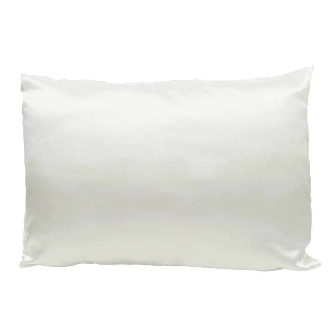 Beyond Scrunchies - 1 SILK PILLOWCASE - Milk