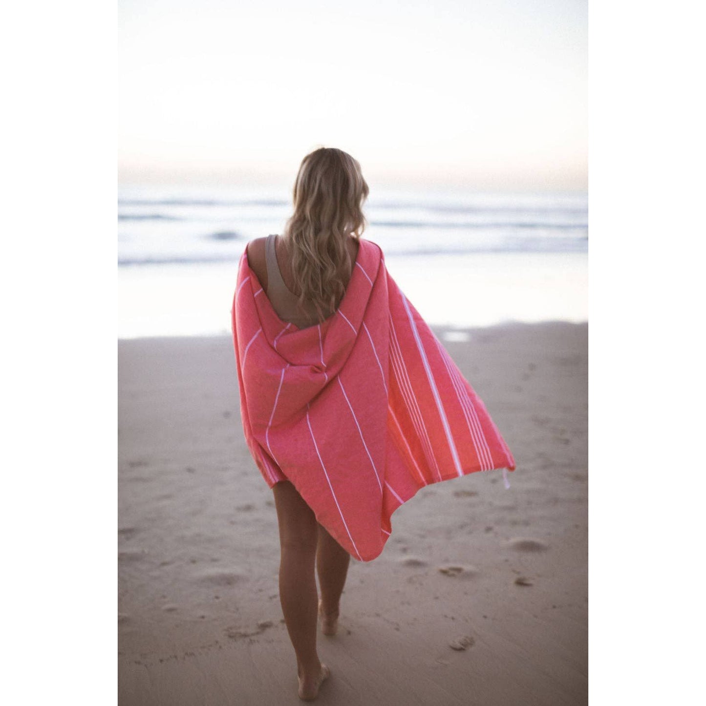 Classic Coral Turkish Towel